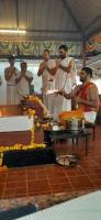 Sharadiya Navaratri 2020 Day 9 (25.10.2020) – Karla –  Samuhika Chandika Homa on behalf  of KDPT and Yajamana-s